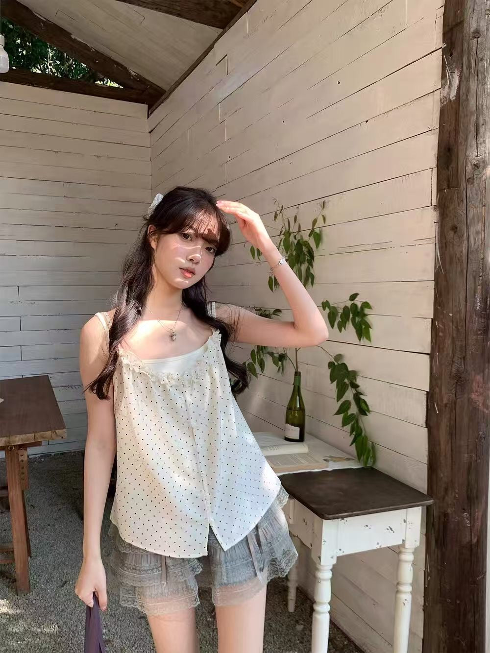 Maisie Polka Cami Top