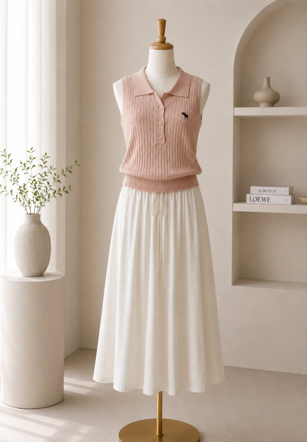 Audrey Knit Polo Top