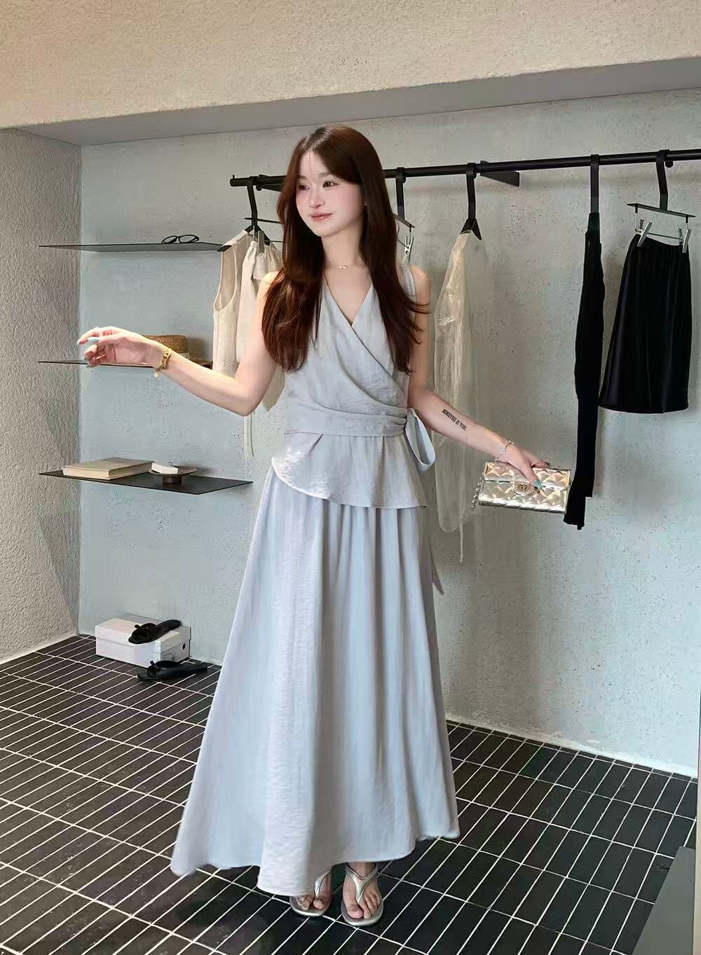 Amélie Wrap Maxi Set