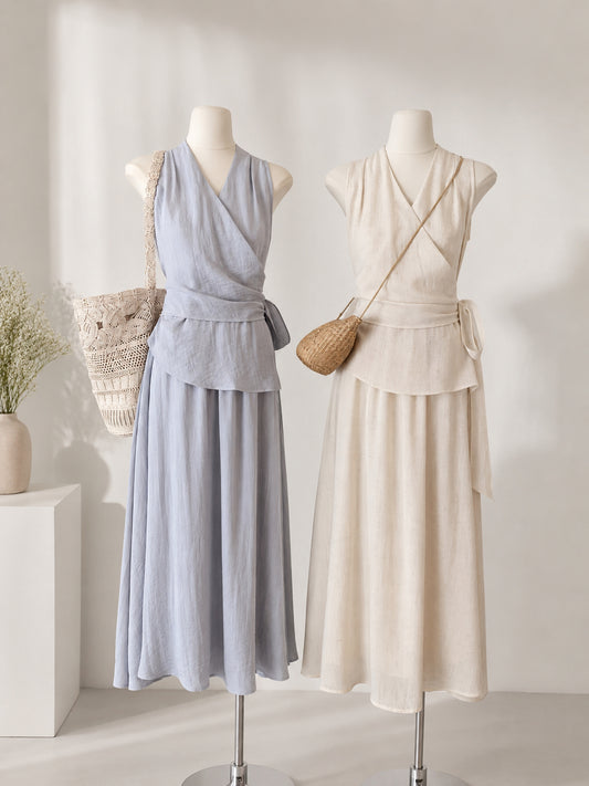 Amélie Wrap Maxi Set