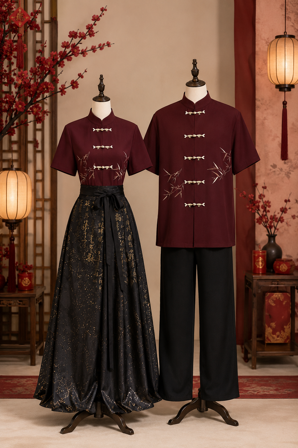 Aurelia Crimson Bamboo Collection