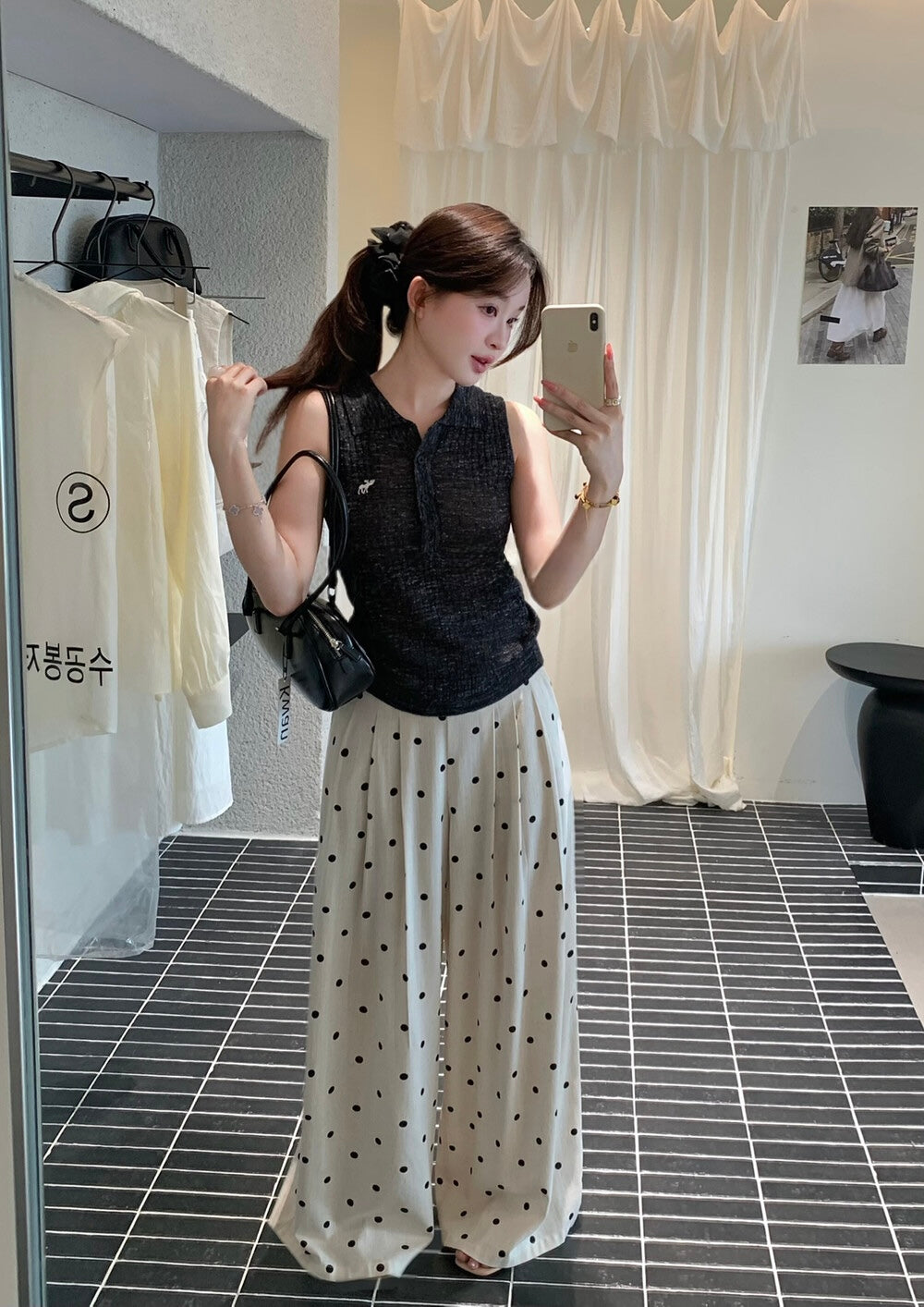 Audrey Knit Polo Top