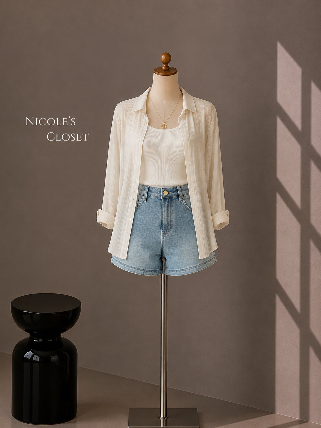 Avery Denim Shorts