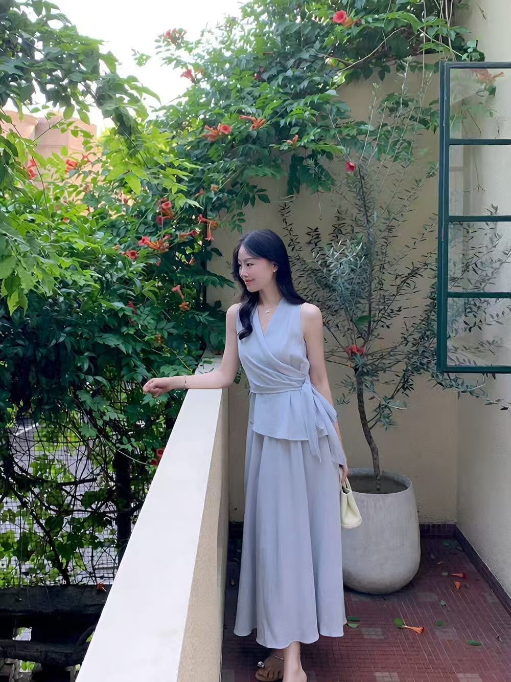 Amélie Wrap Maxi Set