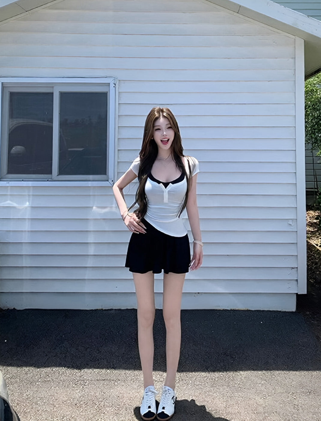 Luna Layered Ruched Top
