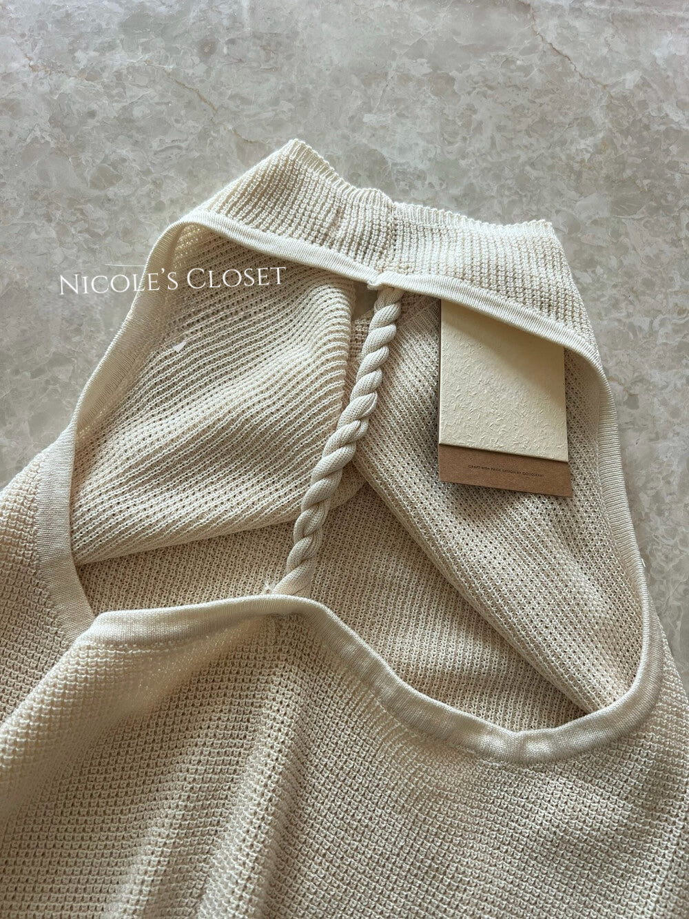 Amelia Drape Halter Top