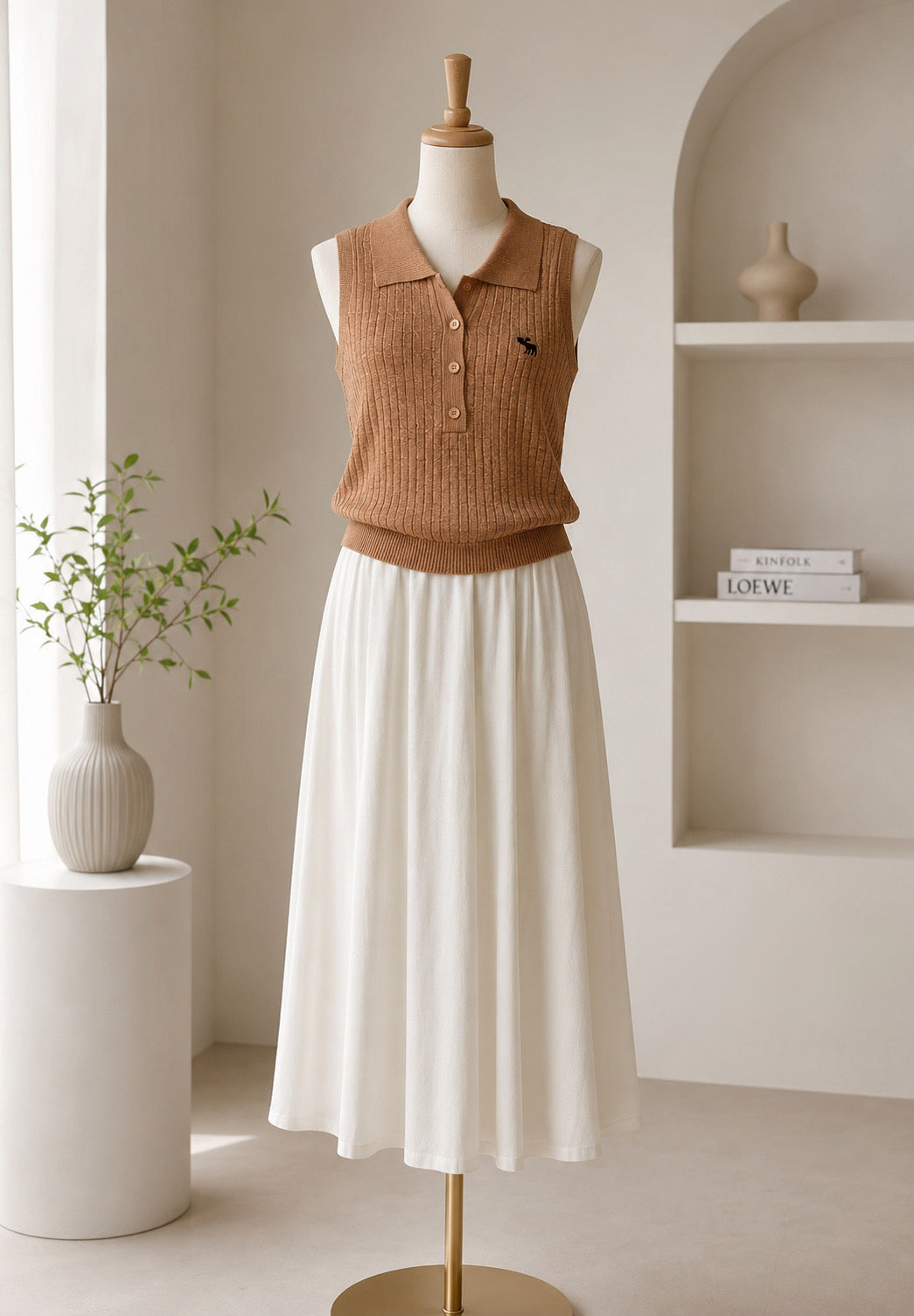Audrey Knit Polo Top