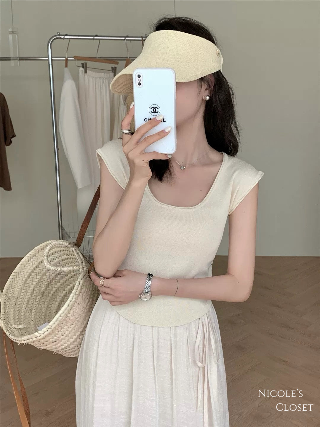 Ice Silk Knit Top