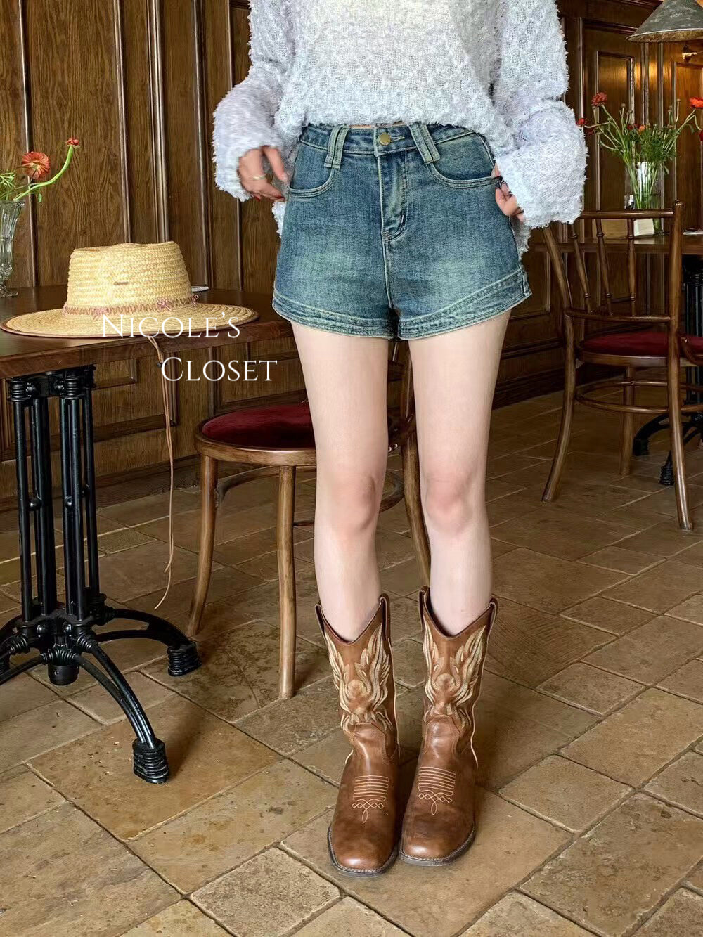 Avery Denim Shorts