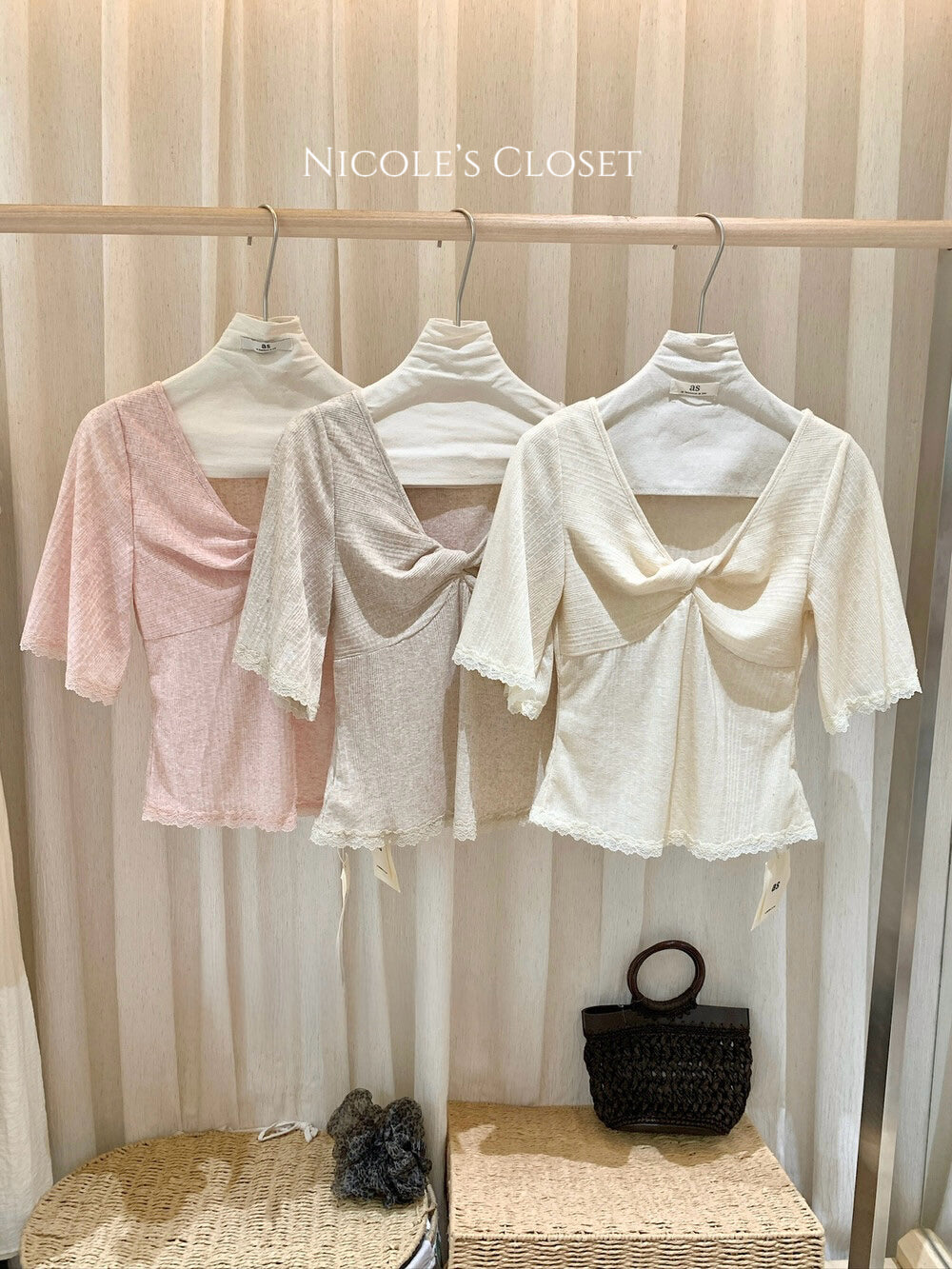 Amora Twist Lace Top