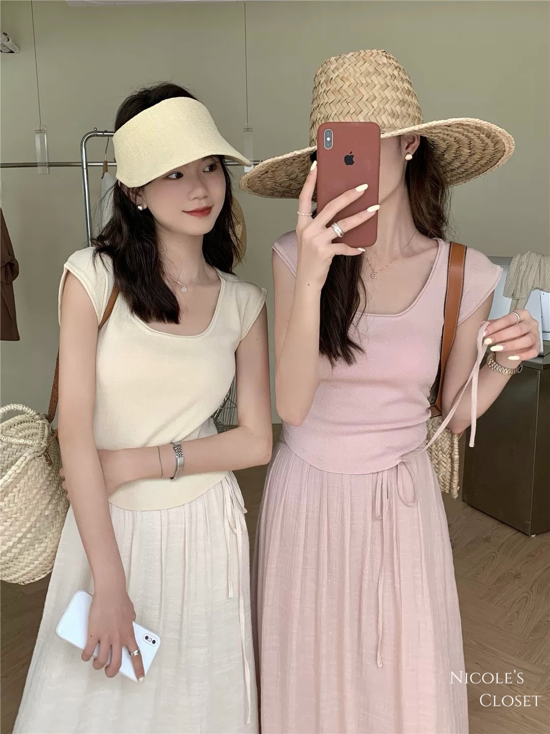 Ice Silk Knit Top