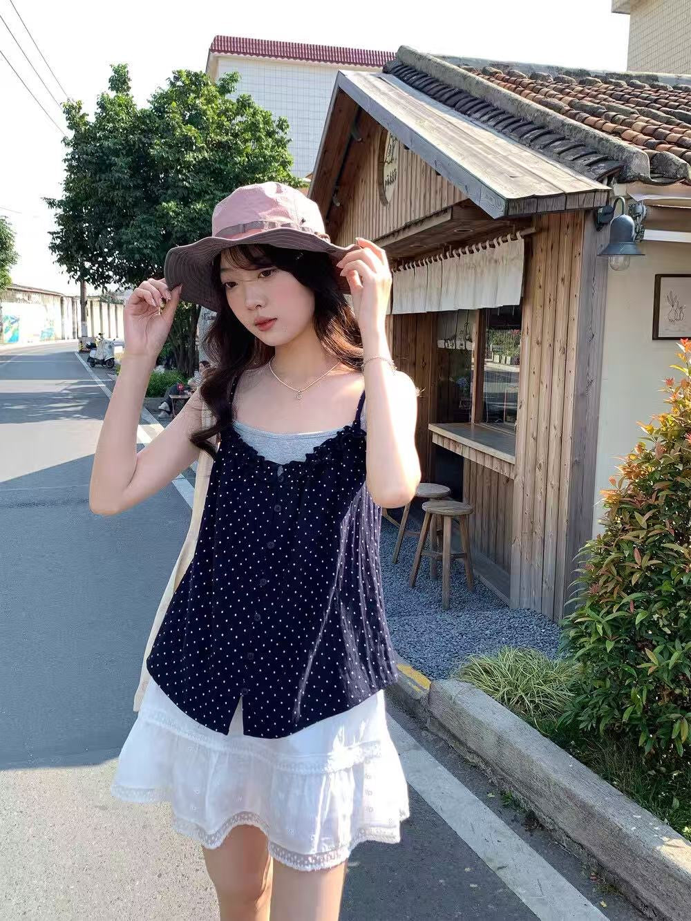 Maisie Polka Cami Top