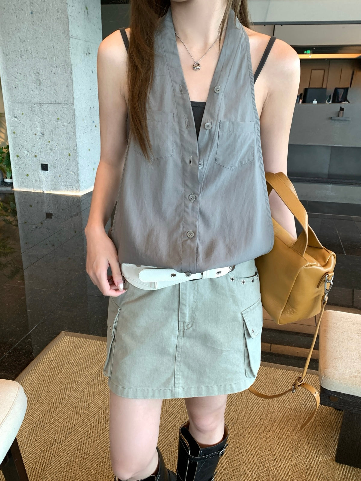 Aria Layered Vest Top