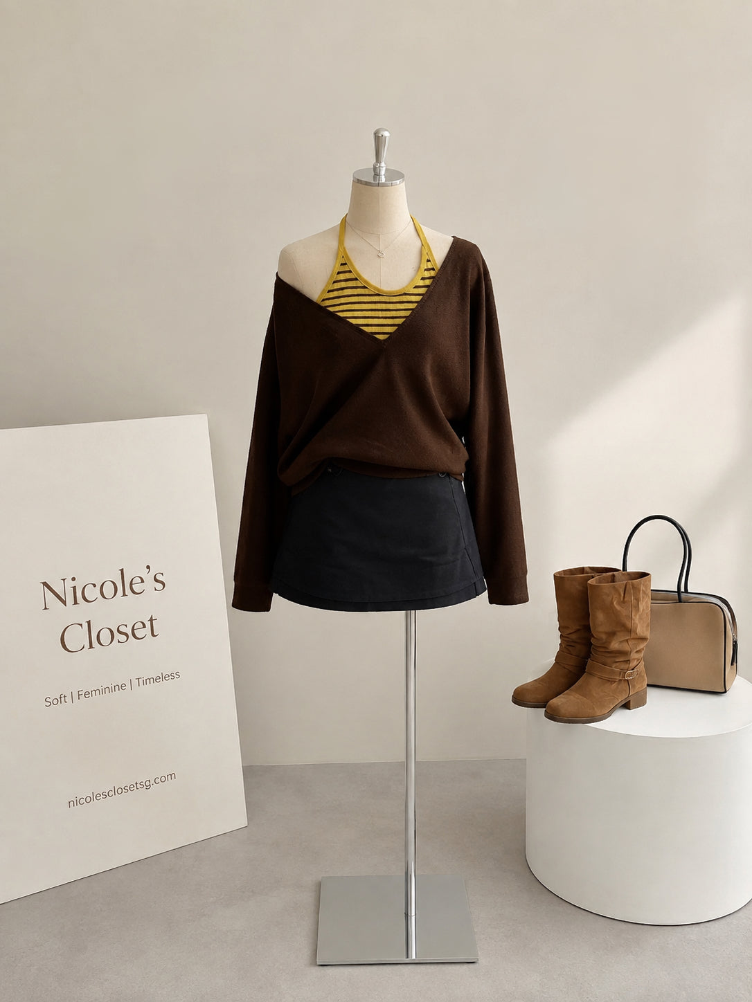 Mila Layered V-Neck Top