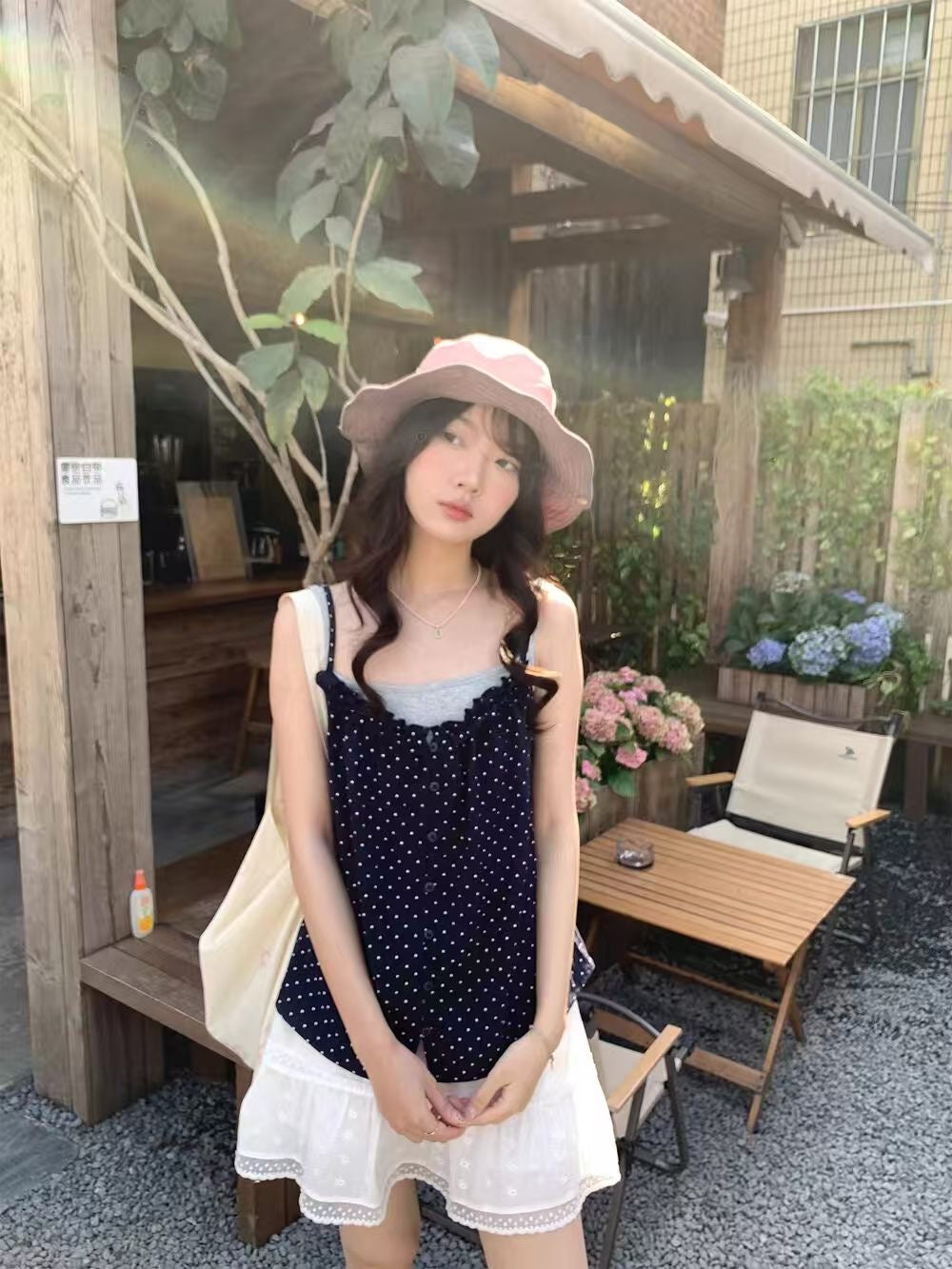 Maisie Polka Cami Top