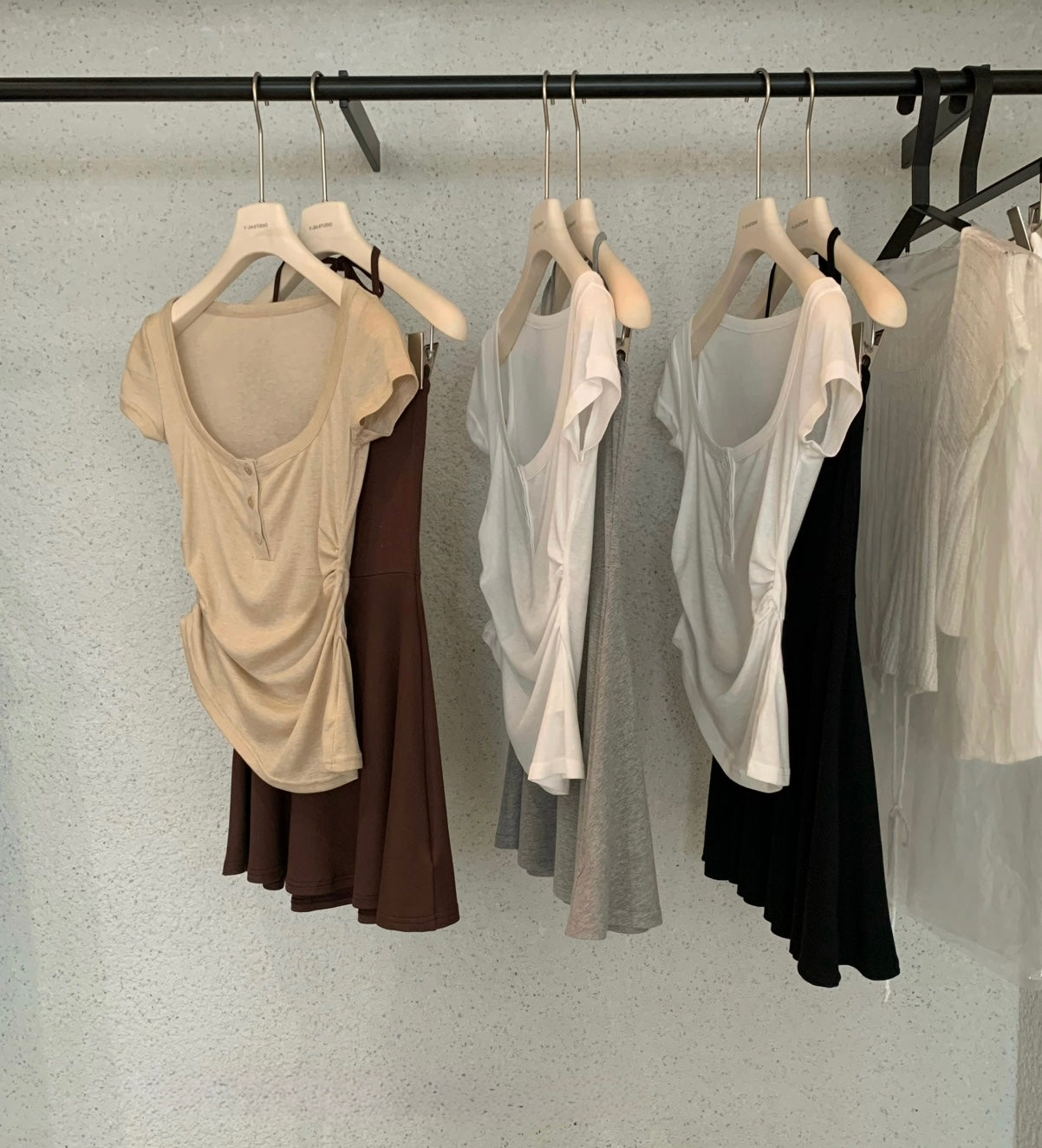 Luna Layered Ruched Top