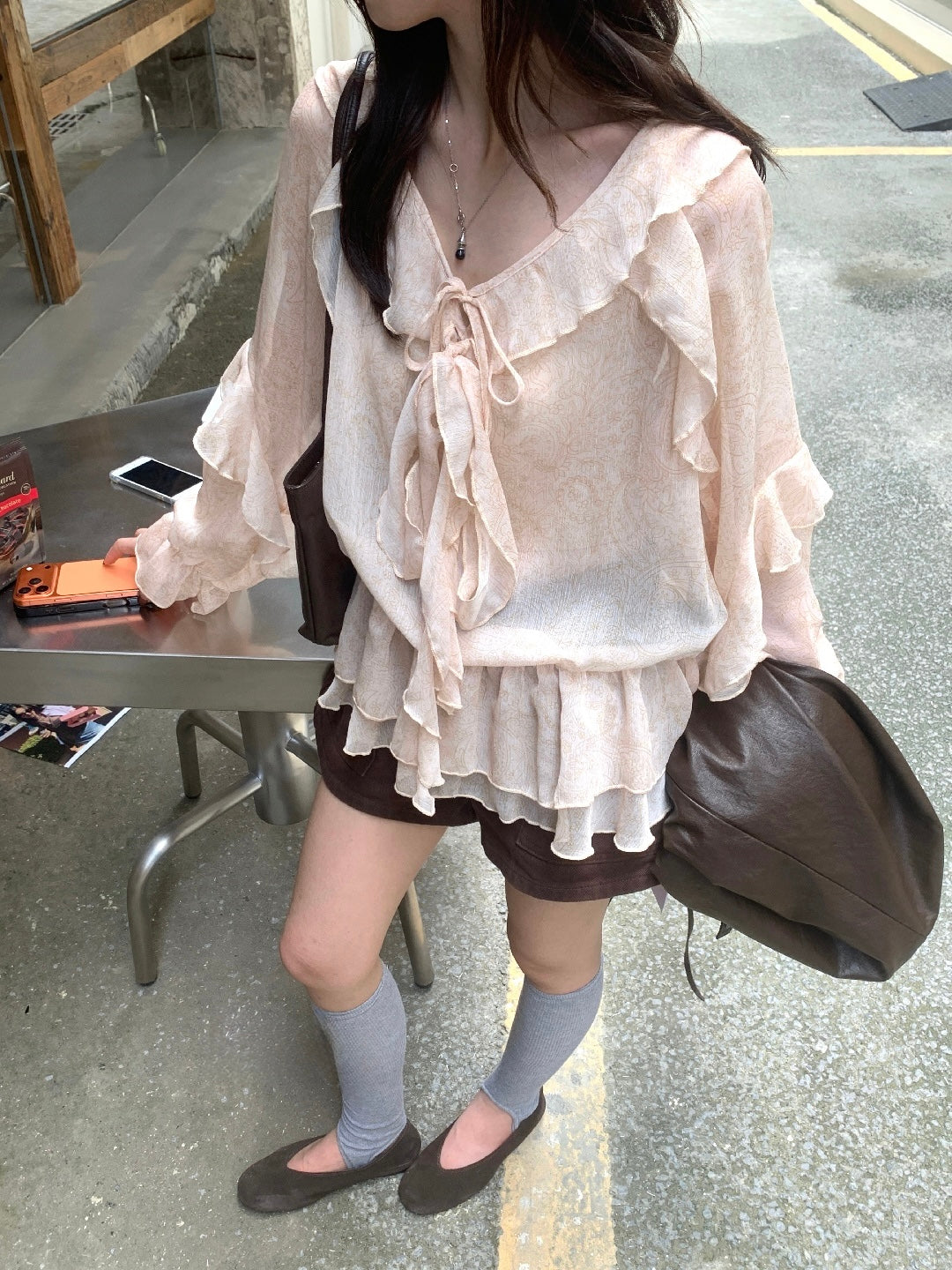 Rosalie Ruffle Blouse