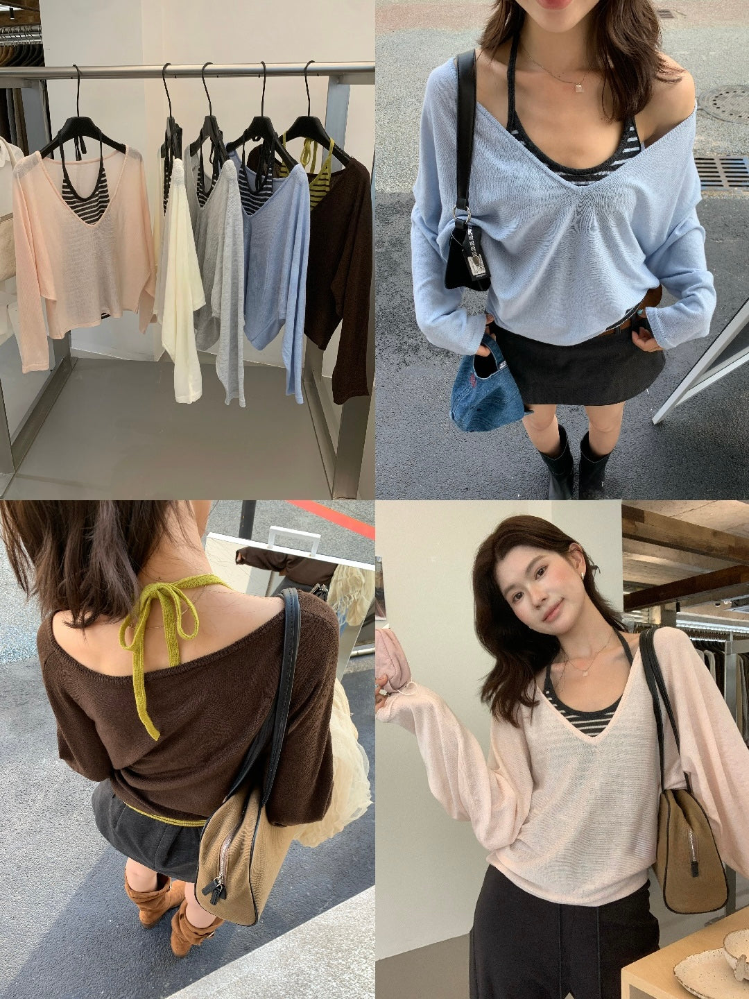 Mila Layered V-Neck Top