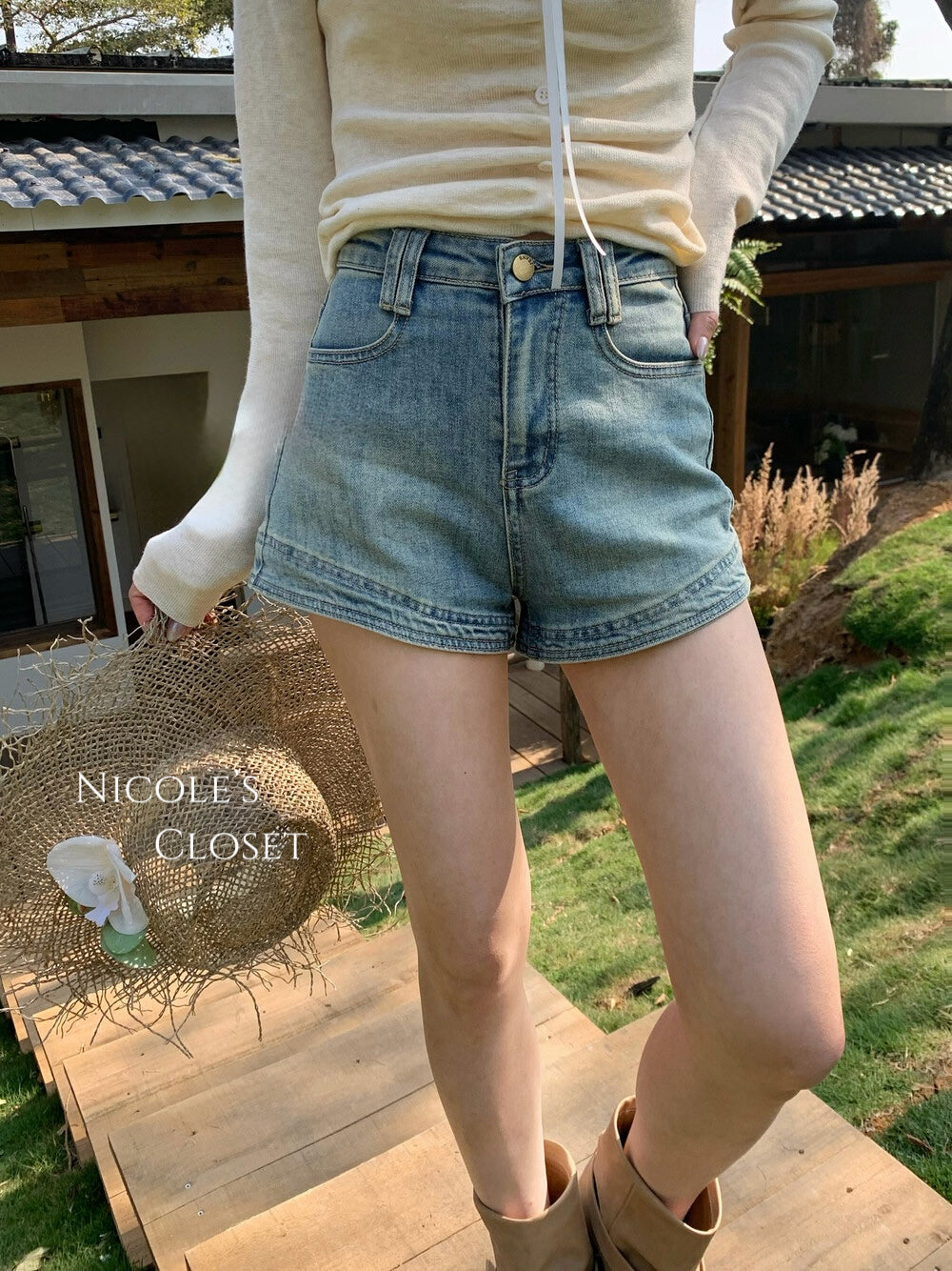 Avery Denim Shorts