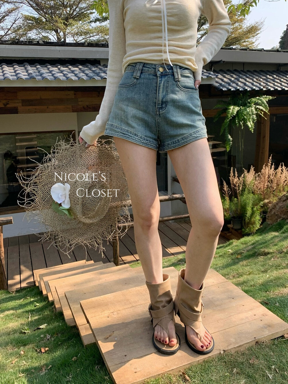 Avery Denim Shorts