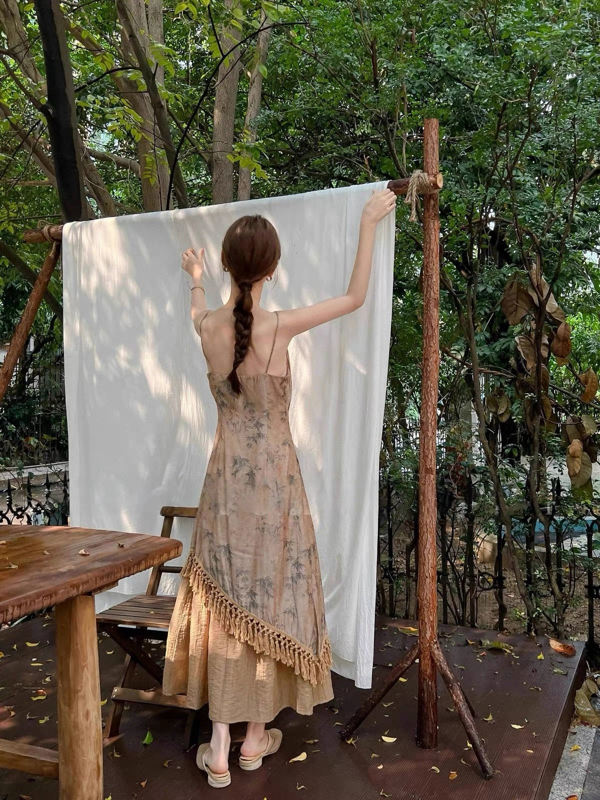 Serena Ink Floral Dress