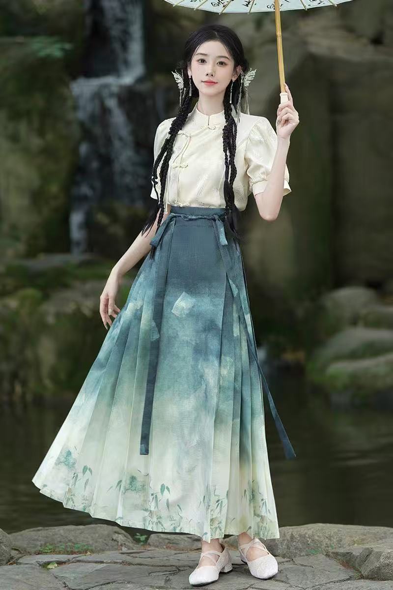 Celadon Mist Oriental Set