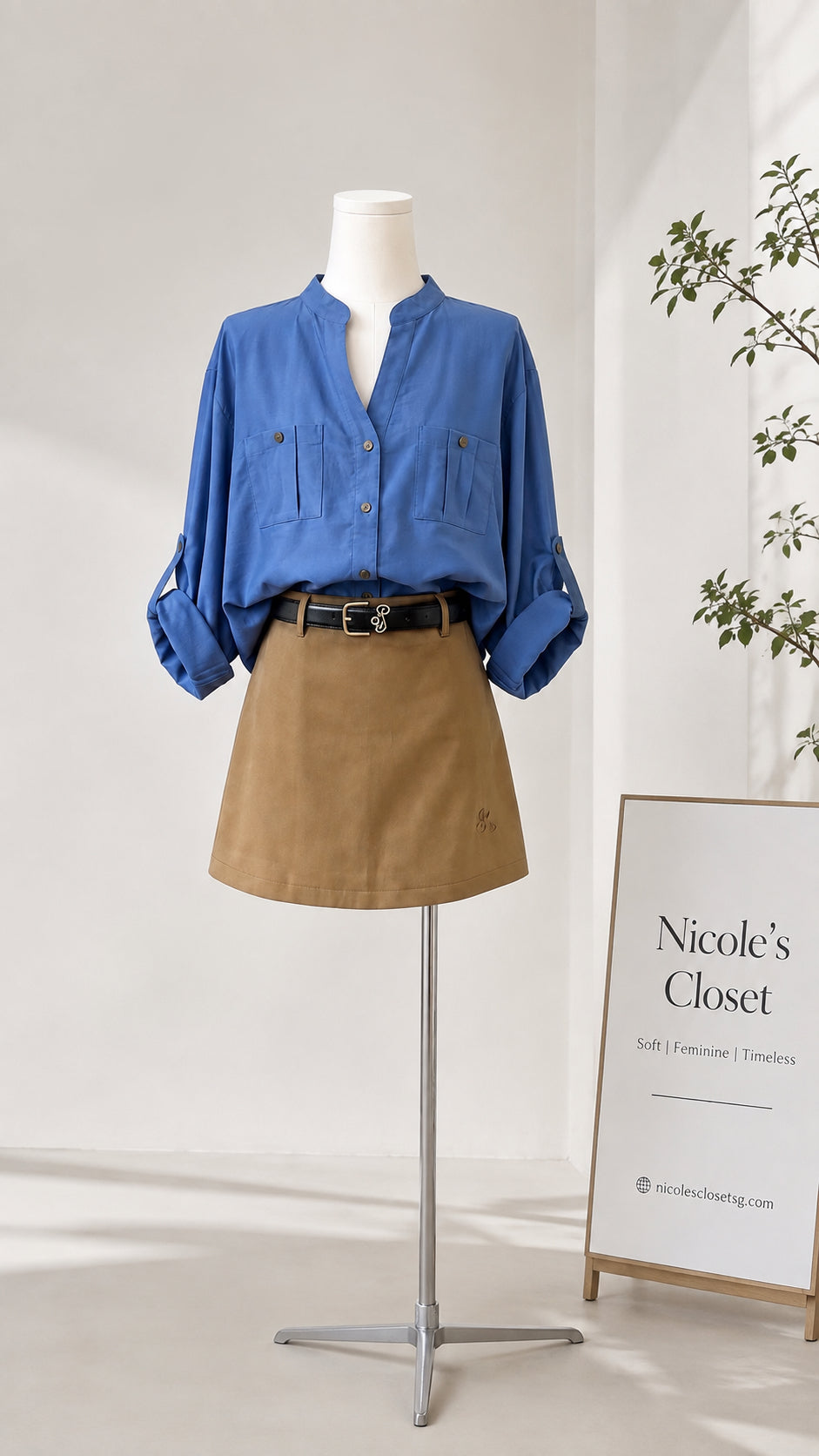 Camille Utility Skirt Set