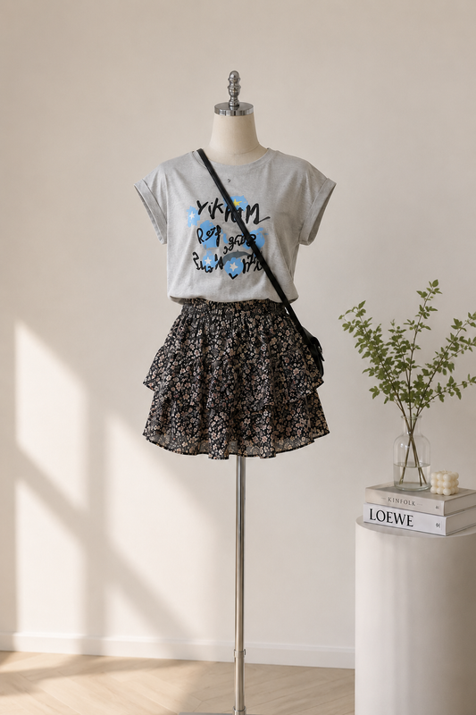 Riley Floral Casual Set